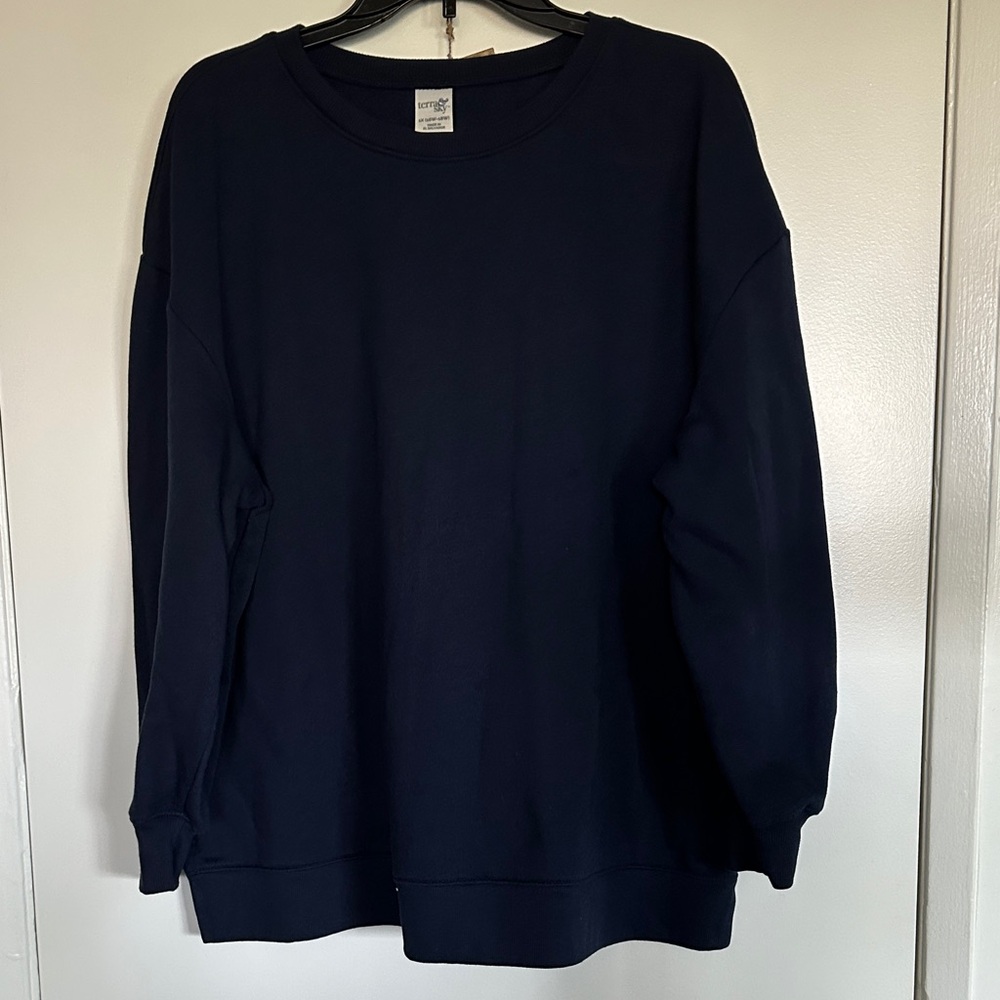 Terra & Sky Navy Blue Tee